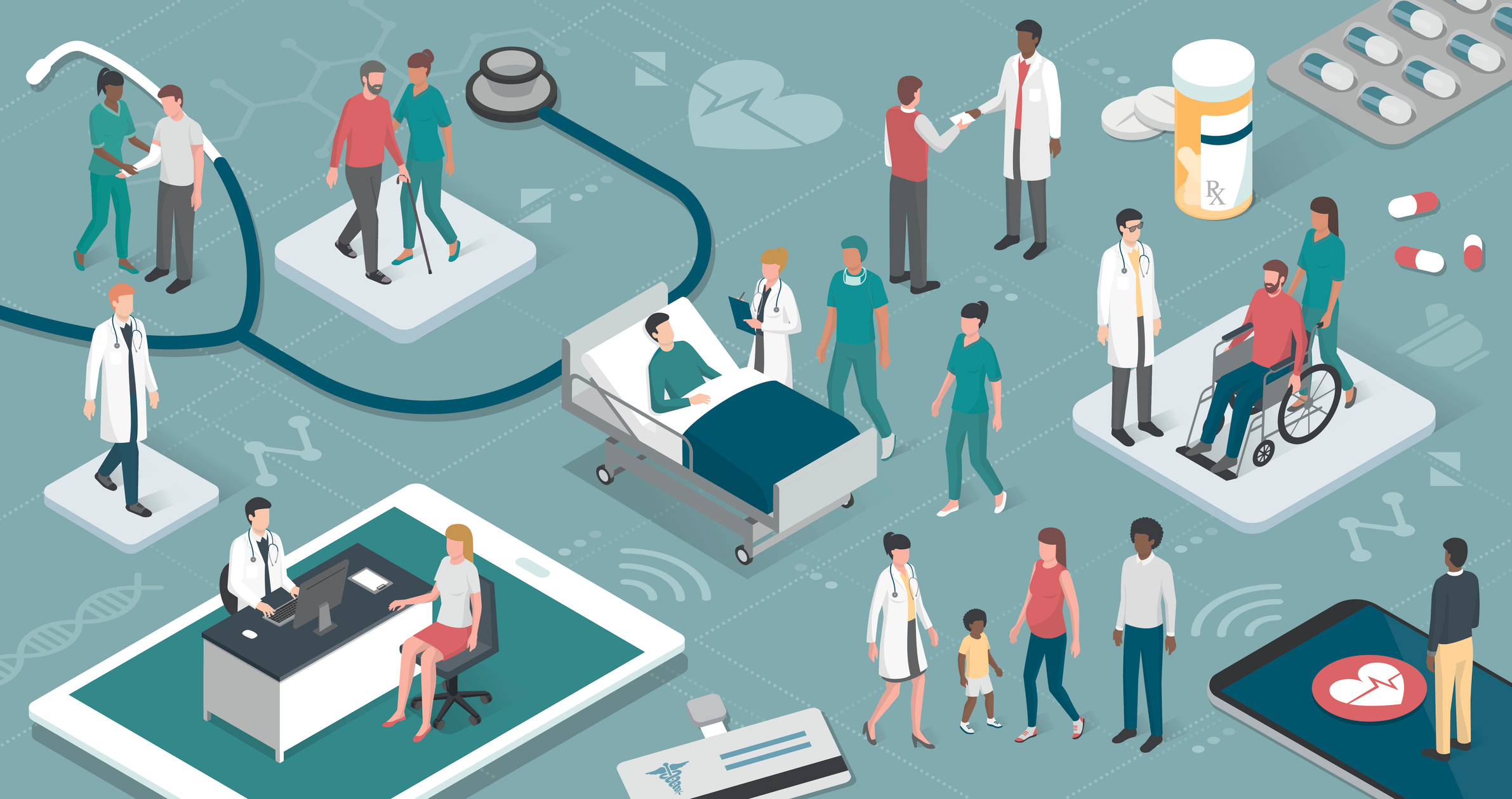 Integrated digital healthcare ecosystem